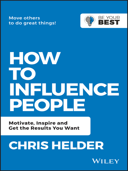 Title details for How to Influence People by Chris Helder - Available